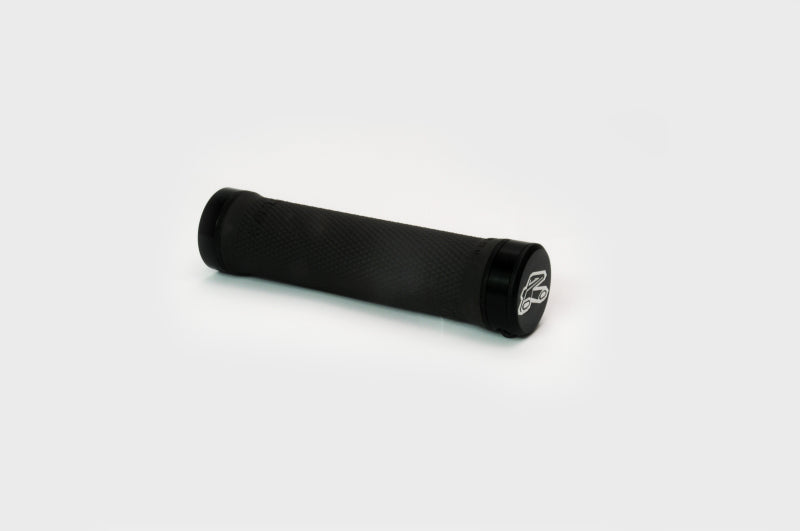 Renthal Lock-On Grip 30 mm Medium Charcoal - Durable CNC Aluminum Handlebar Grip