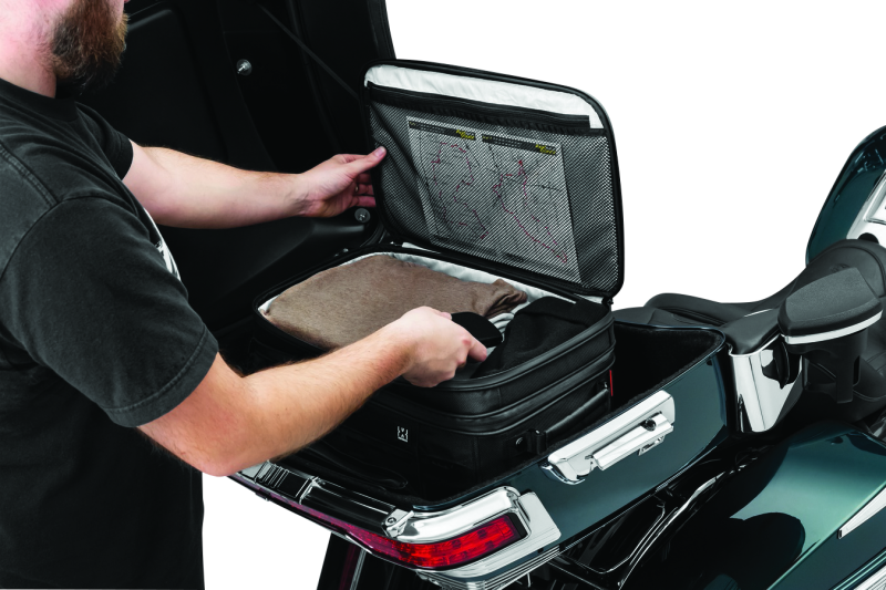 Kuryakyn Xkursion XW Porter Bag - Heavy-Duty Motorcycle Luggage with Padded Storage and Secure Mounting