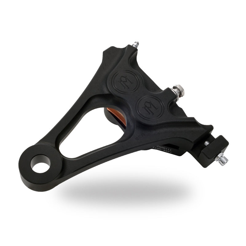 Performance Machine Rear Brake Caliper 1 Piece 125x4R Chrome for Harley Davidson Softail & Night Train Models