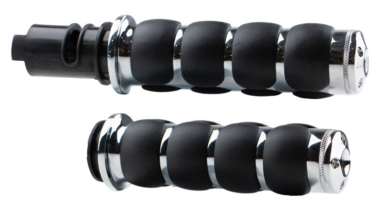 Kuryakyn ISO Grips 10137-1 for Harley-Davidson Touring, Softail, and Throttle-By-Wire Models