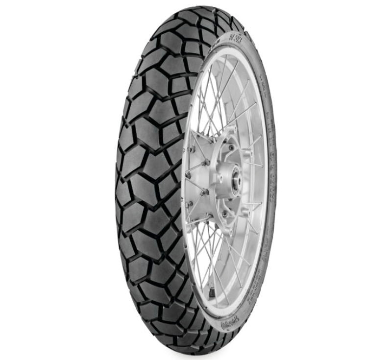 Continental TKC 70 110/80 R 18 M/C 58H TL Dual Sport Tire for Front Wheel
