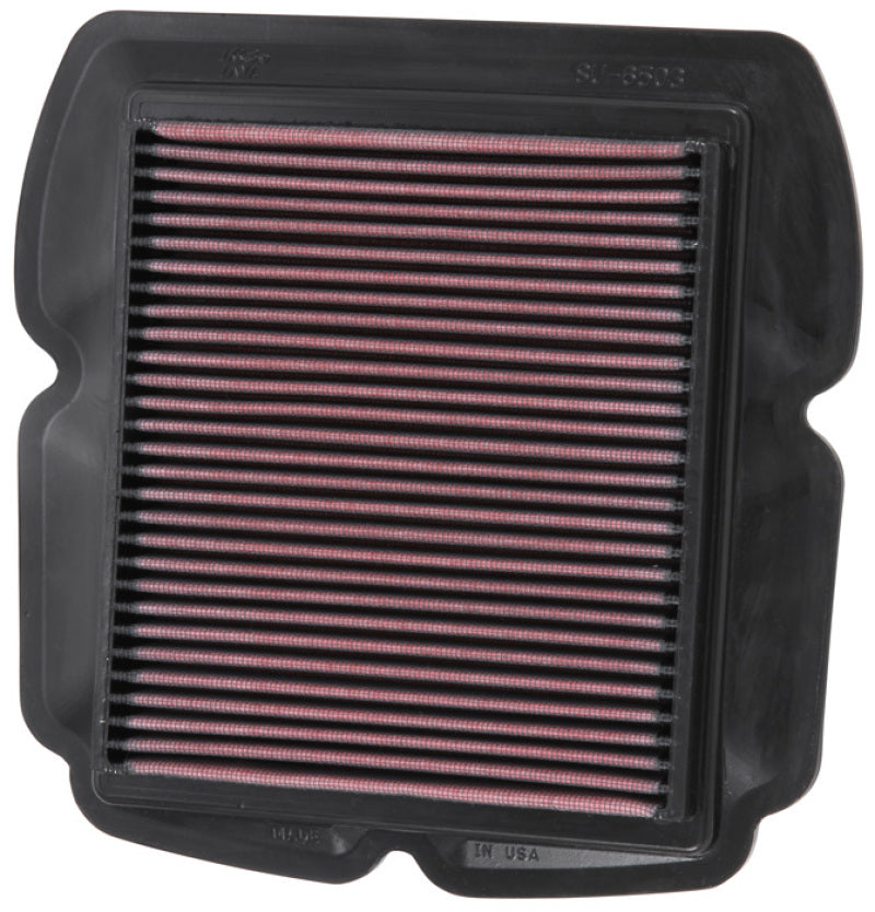K&N Engineering SU-6503 High-Flow Replacement Air Filter for Suzuki SV650 and SV1000 (2003-2006)