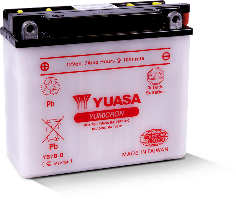 Yuasa YUAM227BB Yumicron 12-Volt Powersports Battery with Enhanced Cranking Power