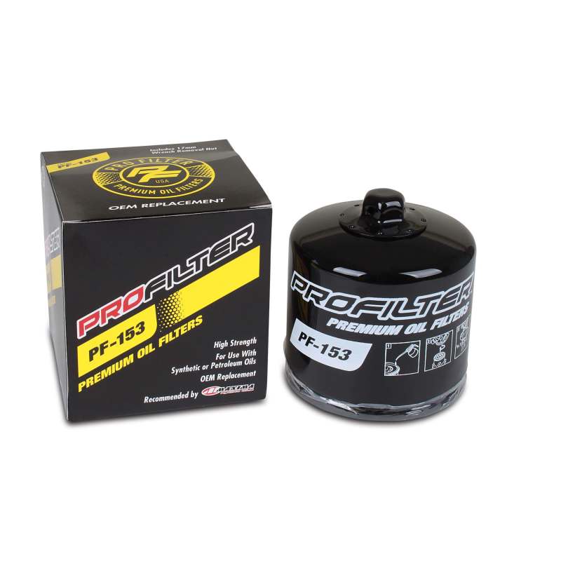 ProFilter Ducati Spin-On Black Performance Oil Filter - Part PF-153-1