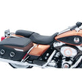 Mustang Motorcycle Tripper Pass Seat for Harley Davidson Electra Glide Standard, Road Glide, and Road King (2008-2021) - Black