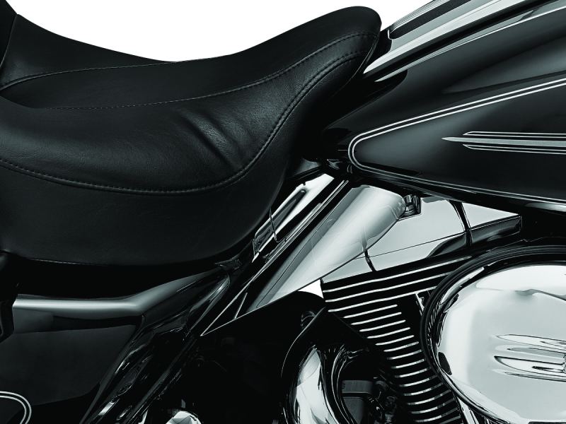 Kuryakyn Saddle Shields Heat Deflectors for Harley Davidson Touring Models (2009-2010) - Smoke