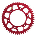 ProTaper Sprocket Red 51 Tooth for Husqvarna, KTM, Gas Gas – Race Spec Rear Sprocket with Angled Mud Groove