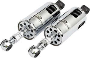 Progressive 00-17 Harley-Davidson Softail 422 Series Shocks - Chrome Adjustable Ride Height and Heavy Duty Version