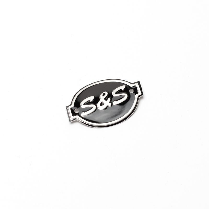 S&S Cycle Black Aluminum Badge – Powersports Part 500-0578