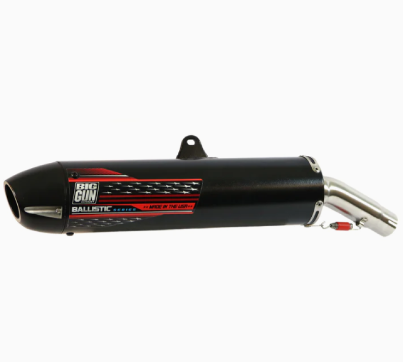 Big Gun Ballistic Series Slip-On Exhaust for Yamaha Raptor 700 (Part No. 08-1232)
