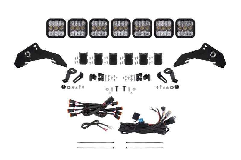Diode Dynamics Honda Talon SS5 Roof CrossLink Lightbar Pro Kit with Cool White Lens (Part Number DD7919)