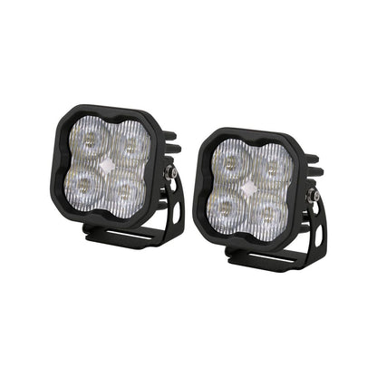 Stage Series 3" White Pro LED Pods (Pair) | Diode Dynamics