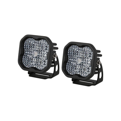 Stage Series 3" White Pro LED Pods (Pair) | Diode Dynamics