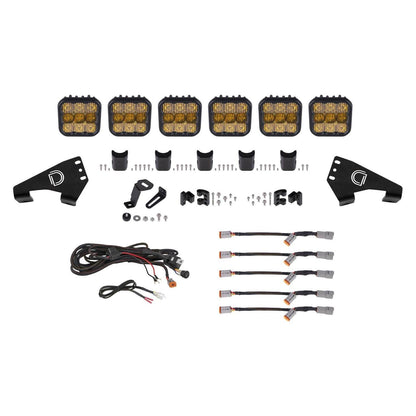 Polaris RZR Pro XP / Turbo R SS5 Roof CrossLink Lightbar Kit | Diode Dynamics