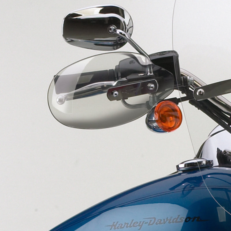 National Cycle N5541 Hand Deflectors for Harley FXST and Touring Models - Light Tint