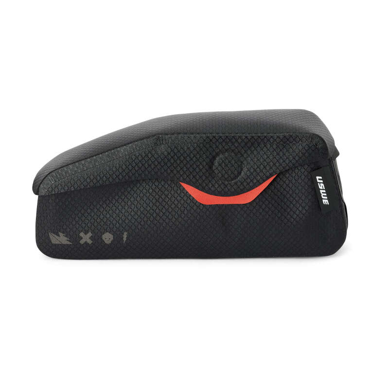 USWE Top Tube Bag (Part Number 200061001) – Black, Aerodynamic Design with Secure Zip Closure