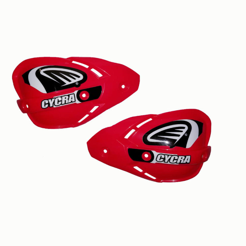 Cycra 2019 Enduro Handshield Set - Red for Powersports Protection