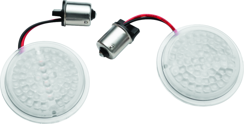 Kuryakyn Luminez LED Rear Turn Signal Insert 1156 Red for Harley-Davidson