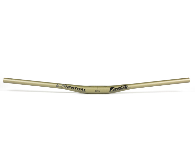 Renthal V3 Fatbar 35 10 mm Aluminum Handlebar in Gold - Powersports