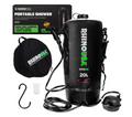 Rhino USA 5 Gallon Portable Pressurized Camp Shower in Black