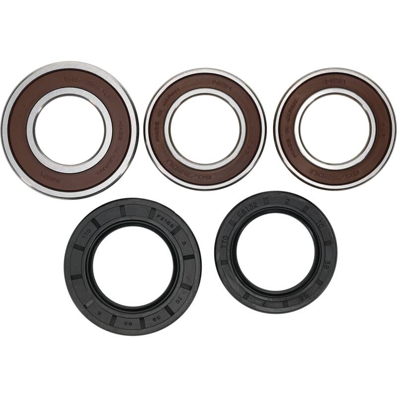 Pivot Works Premium Wheel Bearing Kit Part #25-1039-P for Honda and Suzuki Powersports Vehicles