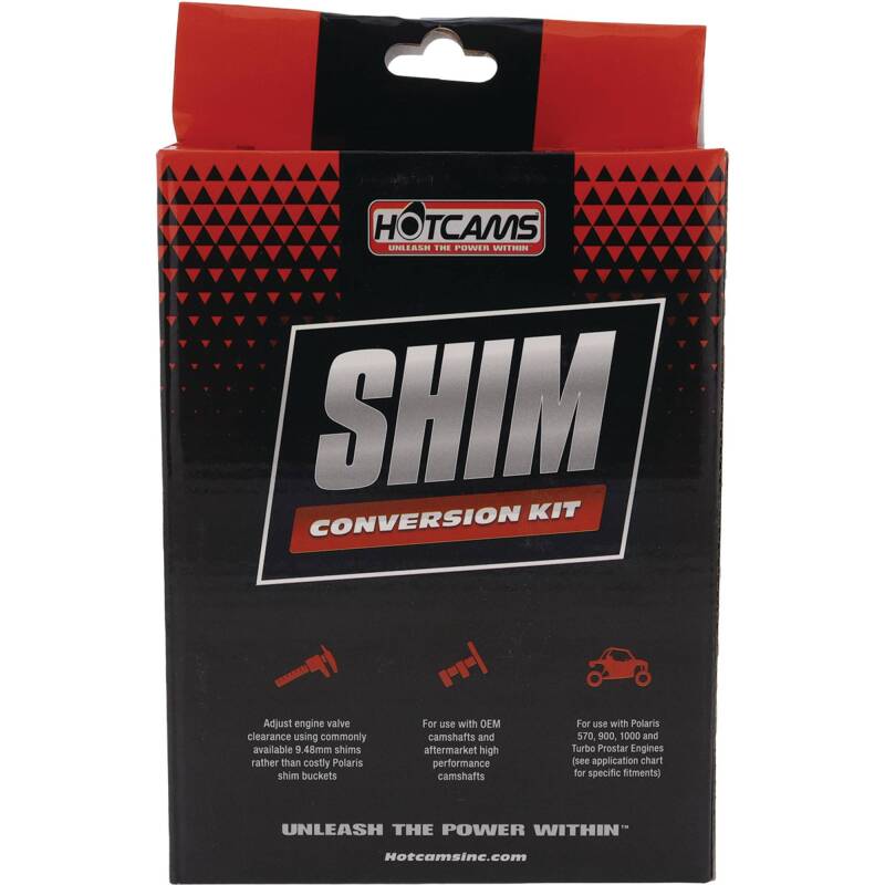 Hot Cams HC00134 Shim Conversion Kit for Polaris 570, 900, 1000 & Turbo Prostar Engines