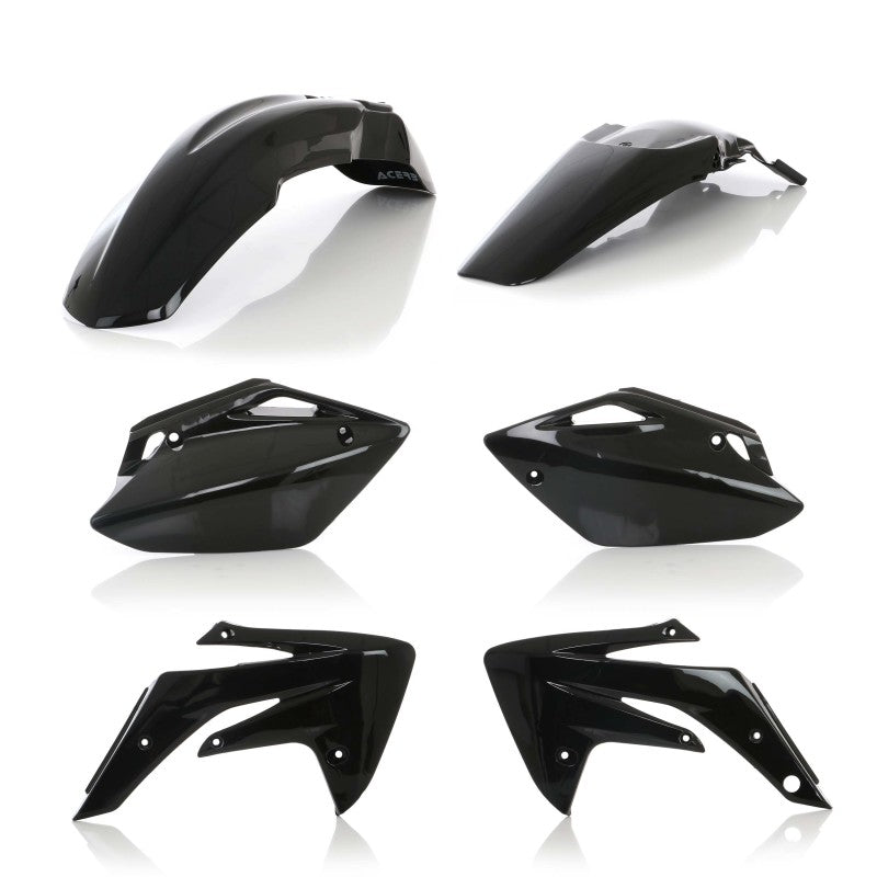 Acerbis 2007-2018 Honda CRF150R Plastic Kit in Black - Durable Replacement Parts