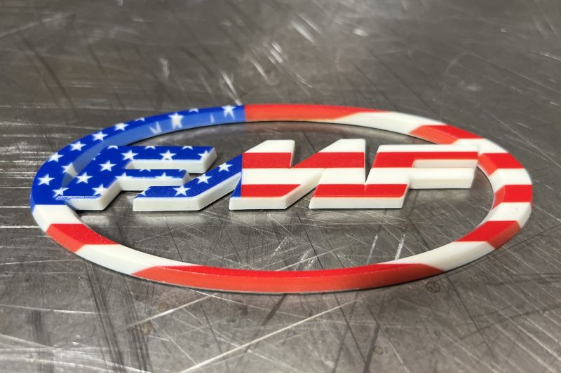 FMF Racing 3Decal USA Powersports Graphic Decal