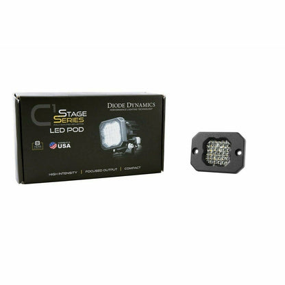 Stage Series C1 White Sport Flush Mount LED Pod
