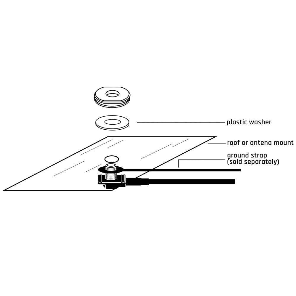 Rugged Radios Universal NMO or Magnetic Antenna Mount