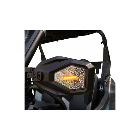 UTV Lighted Side View Mirrors