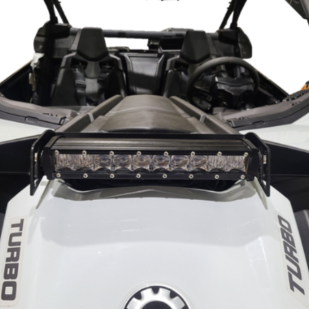 Can Am X3 12" Shock Tower Light Bar Mount