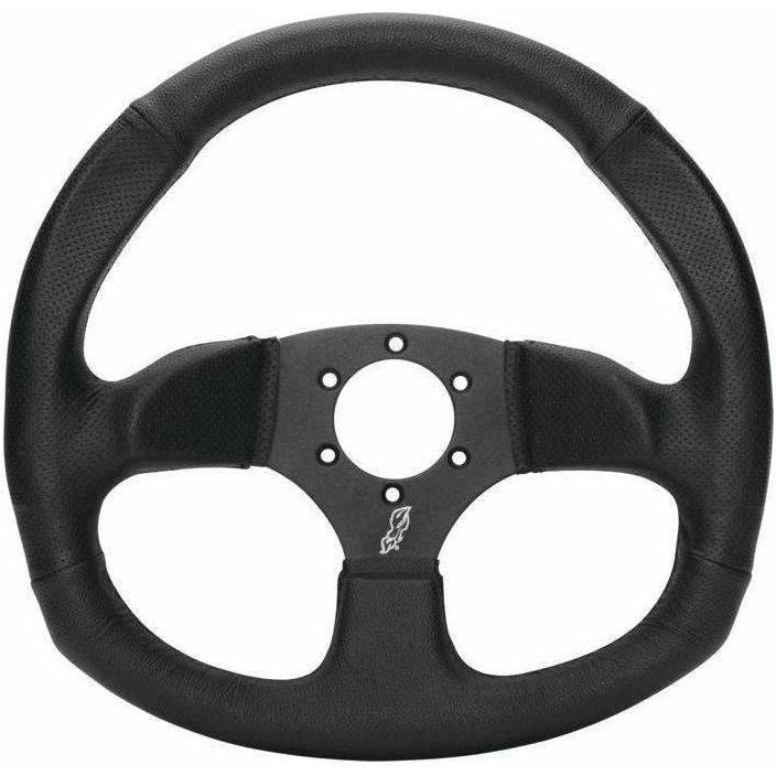 D Shaped Steering Wheel Iron Series (Vinyl)