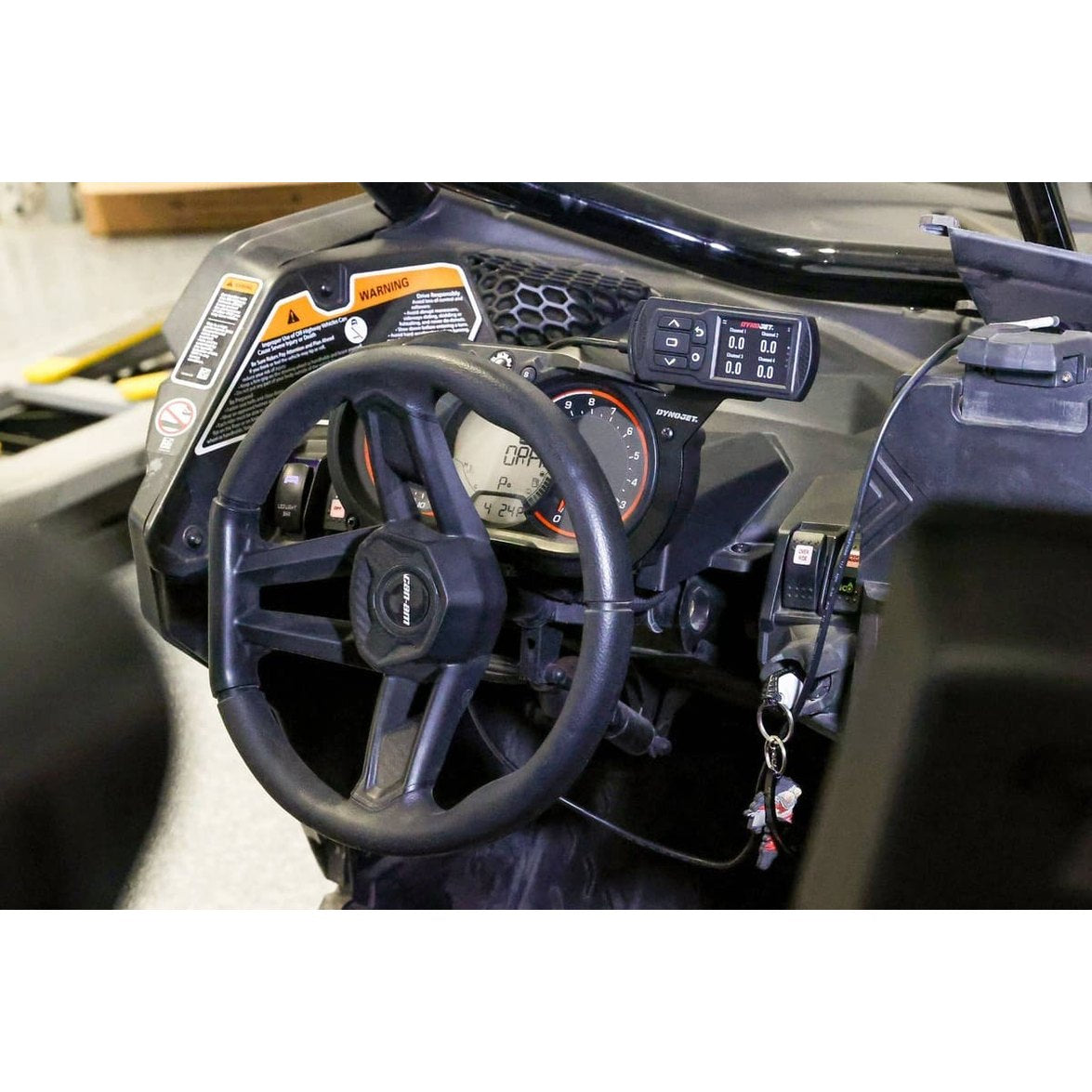Dynojet '17-'19 Can-Am Maverick X3 Power Vision 3 Gauge Mount Kit