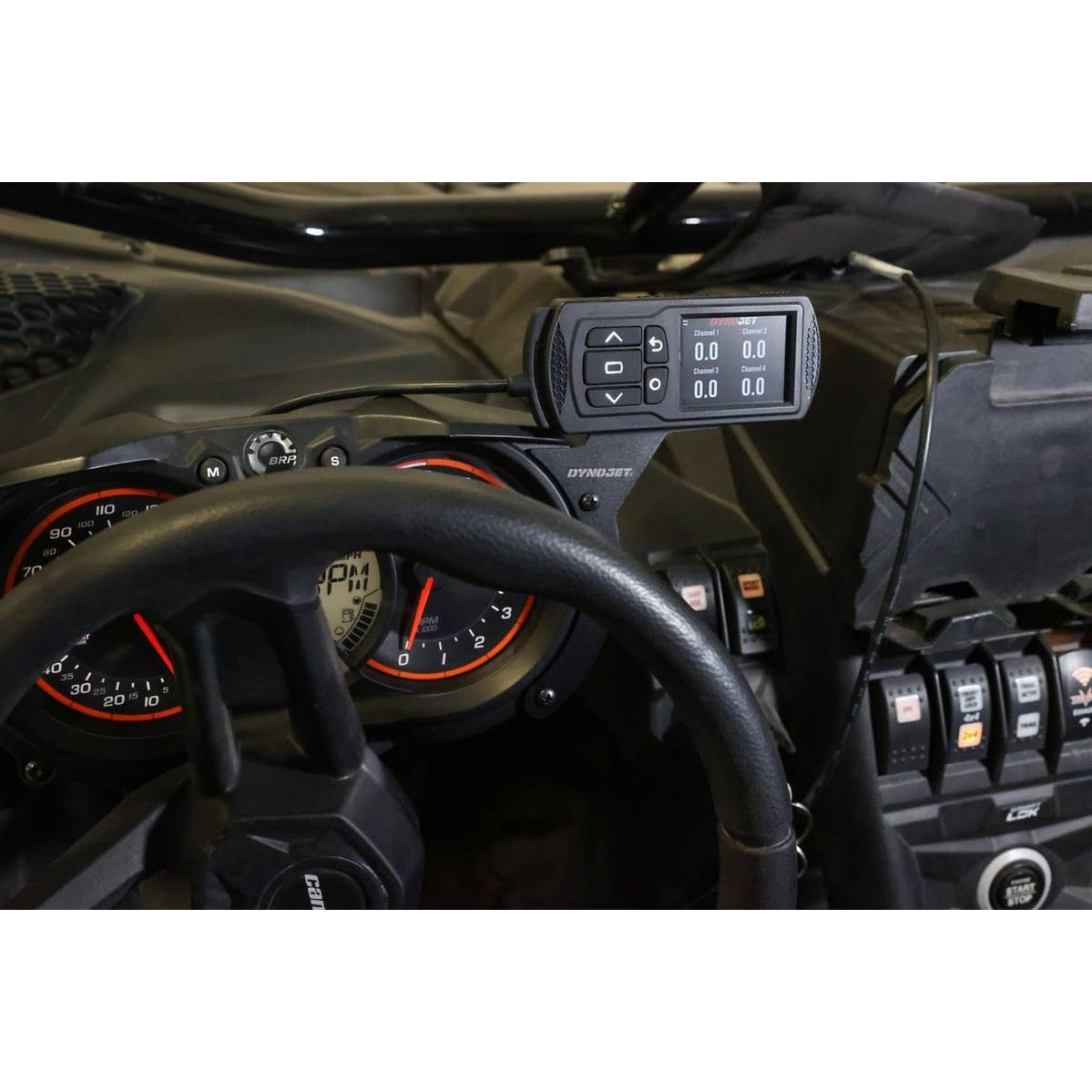 Dynojet '17-'19 Can-Am Maverick X3 Power Vision 3 Gauge Mount Kit