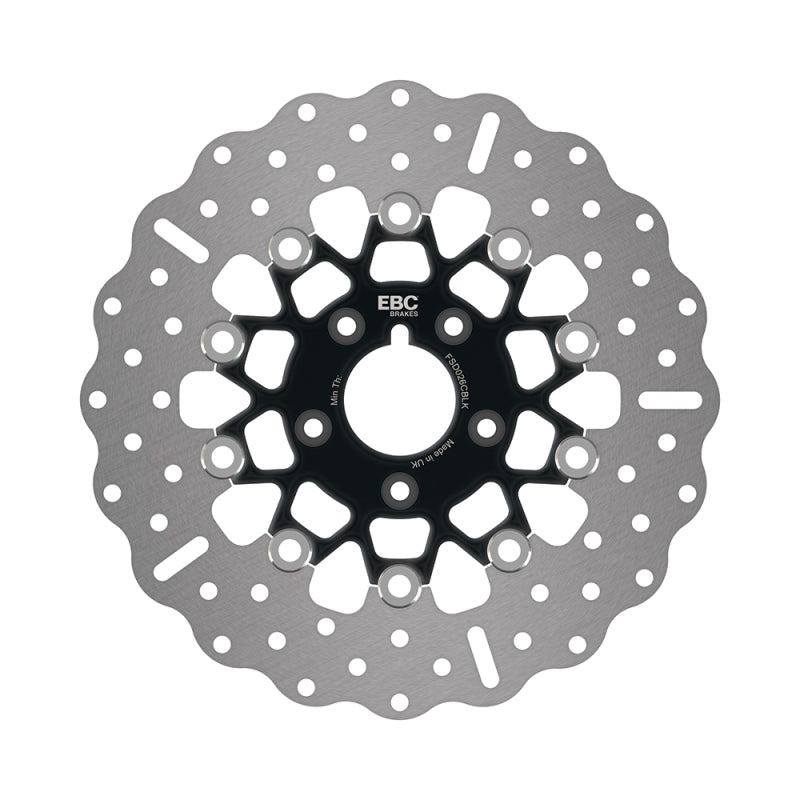 EBC Powersports Custom Stainless Steel Front and Rear Rotors for Harley-Davidson Sportster 1984-1987 with Floating Design