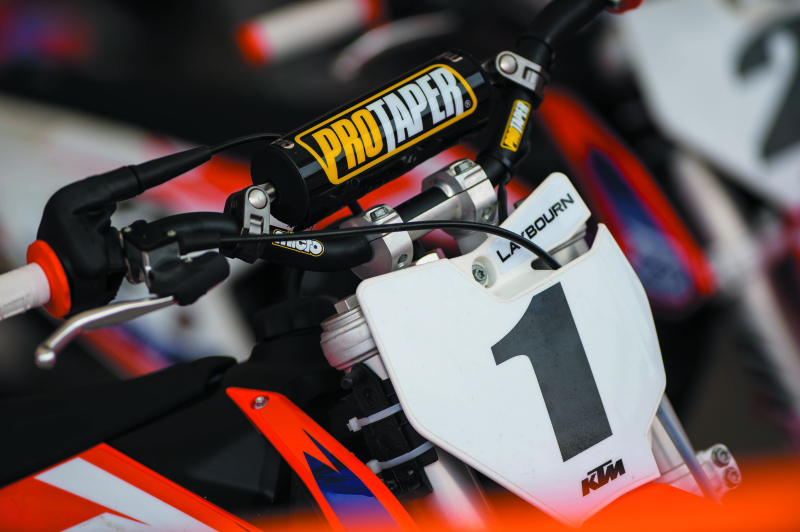 ProTaper KTM 50 Micro Bar - Compact Handlebar for Youth Powersports
