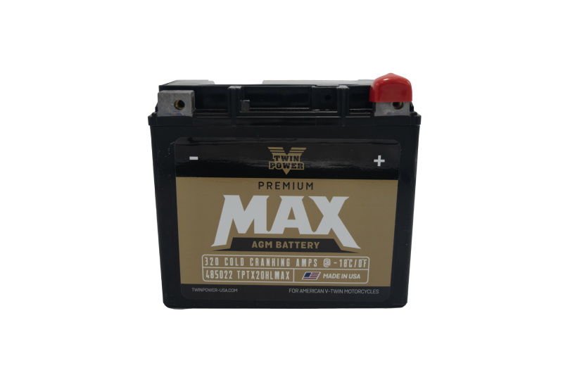 Twin Power GYZ-20HL Premium MAX Factory-Activated AGM Battery for Harley-Davidson
