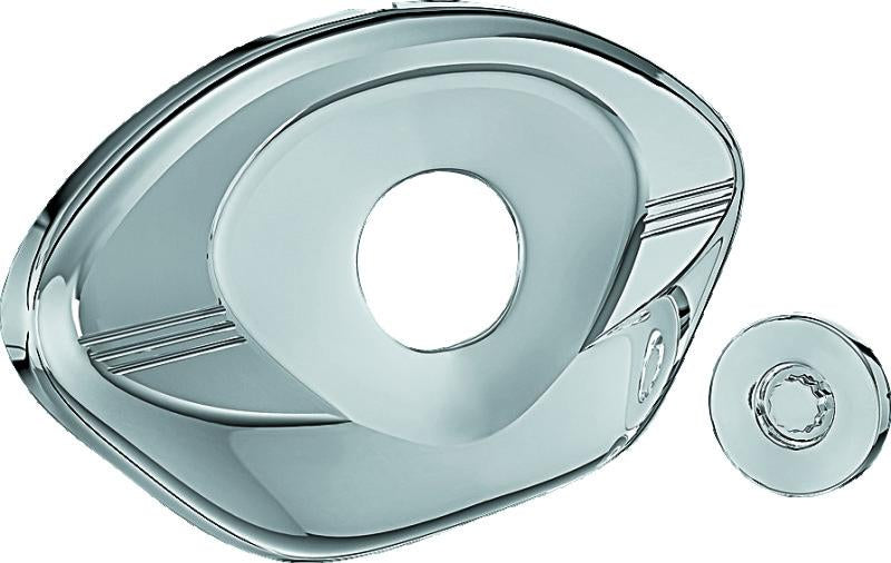 Kuryakyn Timing Chain Cover Set for Honda GL1800 Gold Wing 2001-2016 with Chrome Finish