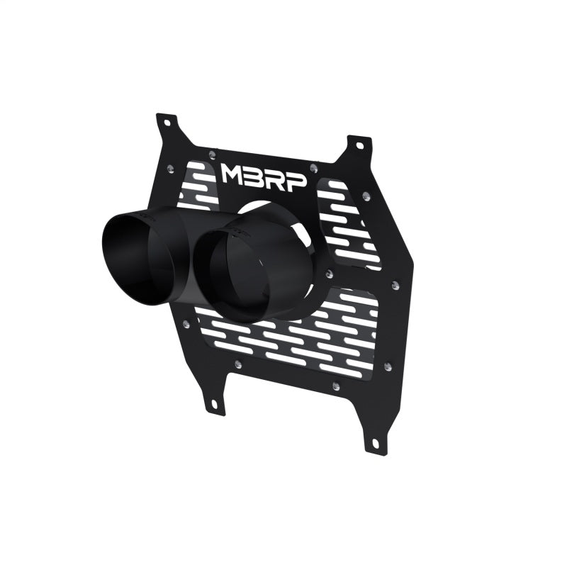 MBRP T85329 Black-Coated Steel Dual Outlet Exhaust Tip for Can-Am Maverick R and Max Models