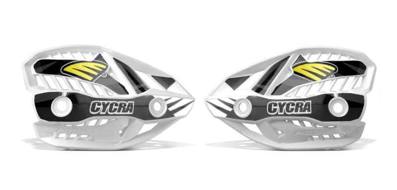 Cycra Probend CRM Ultra Hand Shield - White for Powersports Vehicles