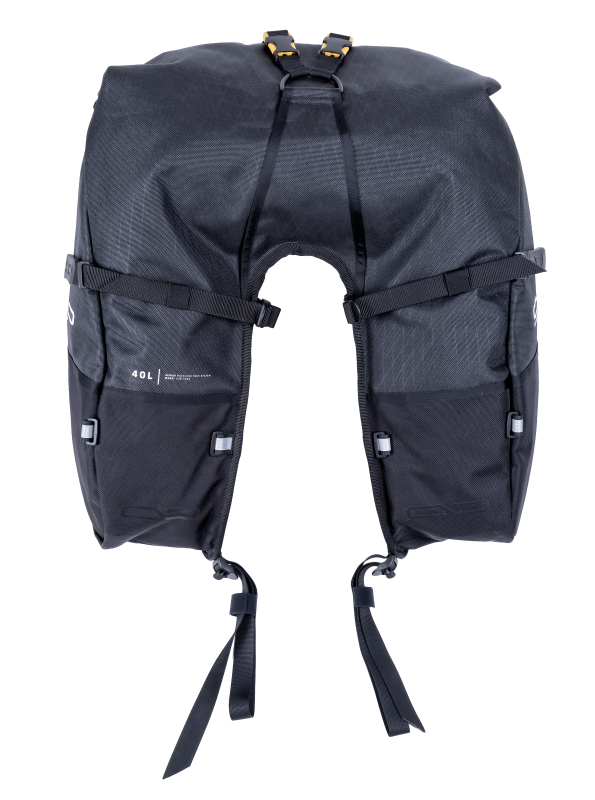 Giant Loop Coyote Saddlebag 39L in Black - Durable Powersports Storage Solution