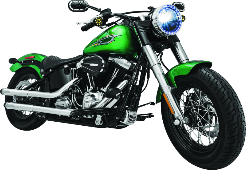 Kuryakyn Heavy Industry Mirrors Satin Black & Chrome – Part #1766 for Harley-Davidson and Powersports Vehicles