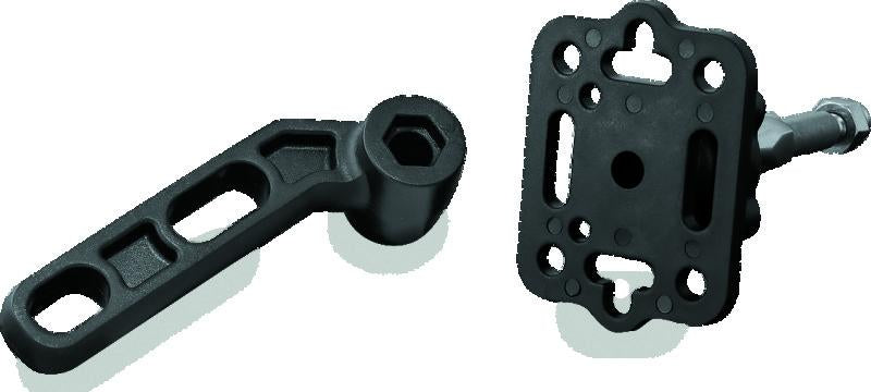 Kuryakyn Standard Accessory Perch Mount Black for Powersports Devices Part 1672