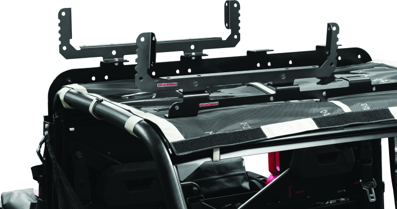 Kuryakyn Takrak Utility Cradles Black for Polaris Ranger and UTVs