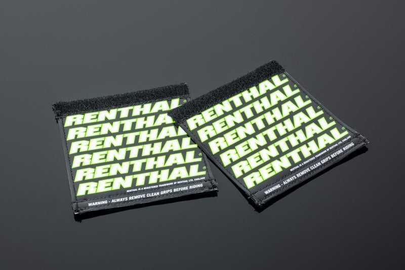 Renthal G252 Team Clean Grip – Black, Green, and White for Motocross and Powersports