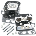 S&S Cycle 99-05 BT Super Stock 79cc Cylinder Head Kit - Wrinkle Black