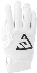 Answer Peak Youth Gloves Black and White XL – Lightweight PowerSports Hand Protection