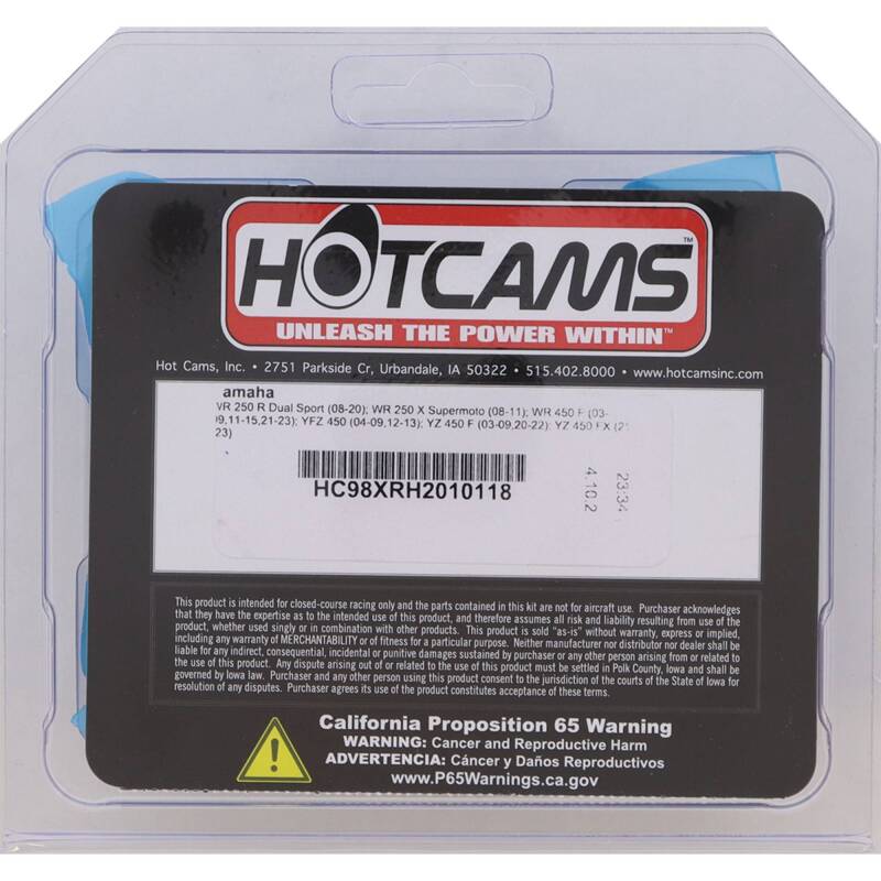 Hot Cams HC98XRH2010118 Camshaft Chain Silent Kit for Yamaha WR 250 X and WR 250 R