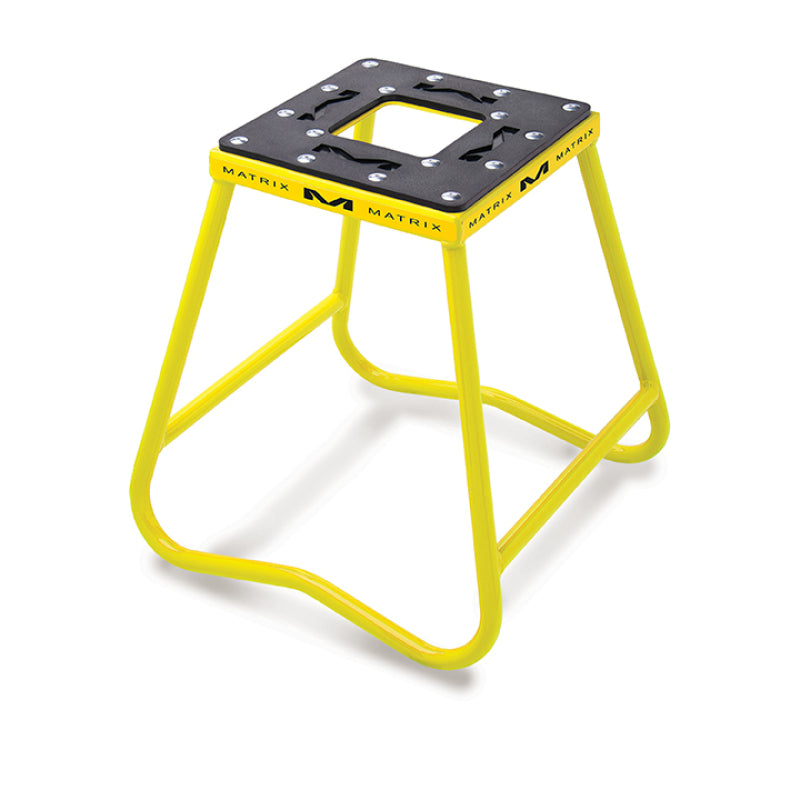 Matrix Concepts C1 Steel Stand - Yellow for Powersports Equipment